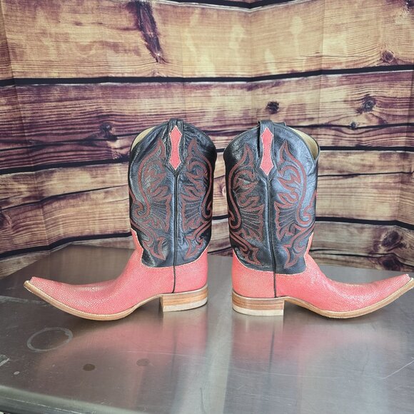 Genuine Stingray Western / Cowboy boots. Size 9 narrow. - Picture 5 of 16
